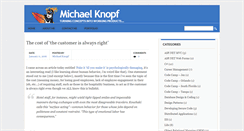 Desktop Screenshot of mknopf.com