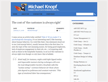 Tablet Screenshot of mknopf.com